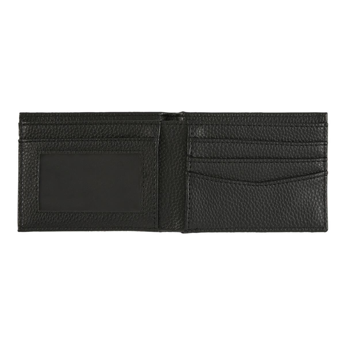 Billetera plana Negro 2