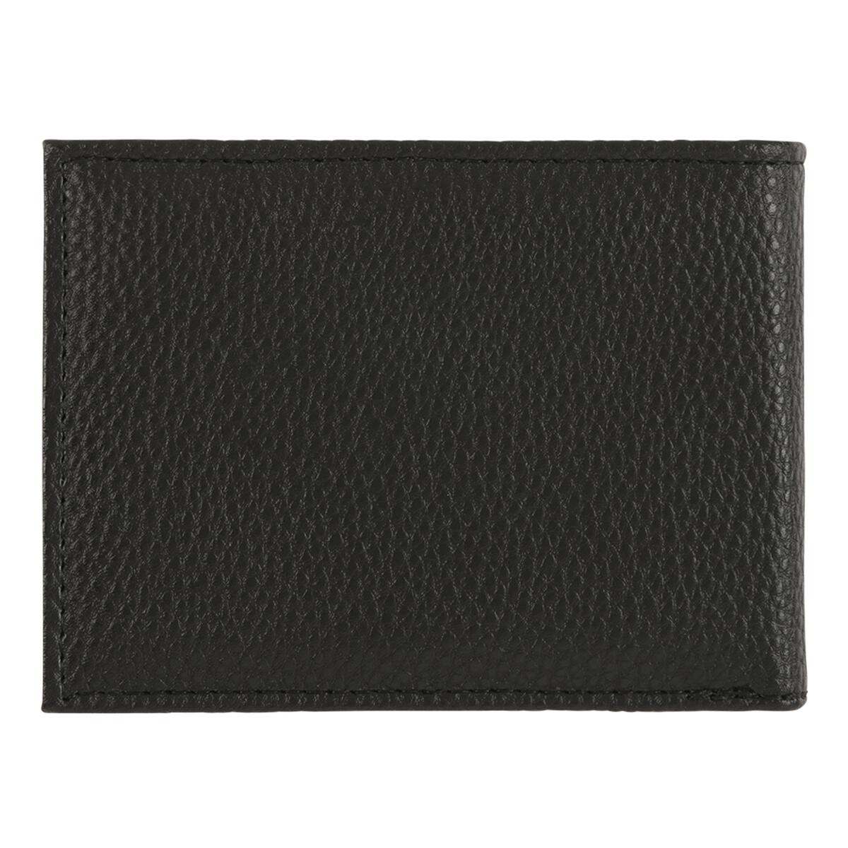 Billetera plana Negro 3