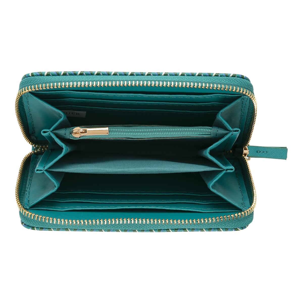 Cartera estampada Gráfico turquesa 2