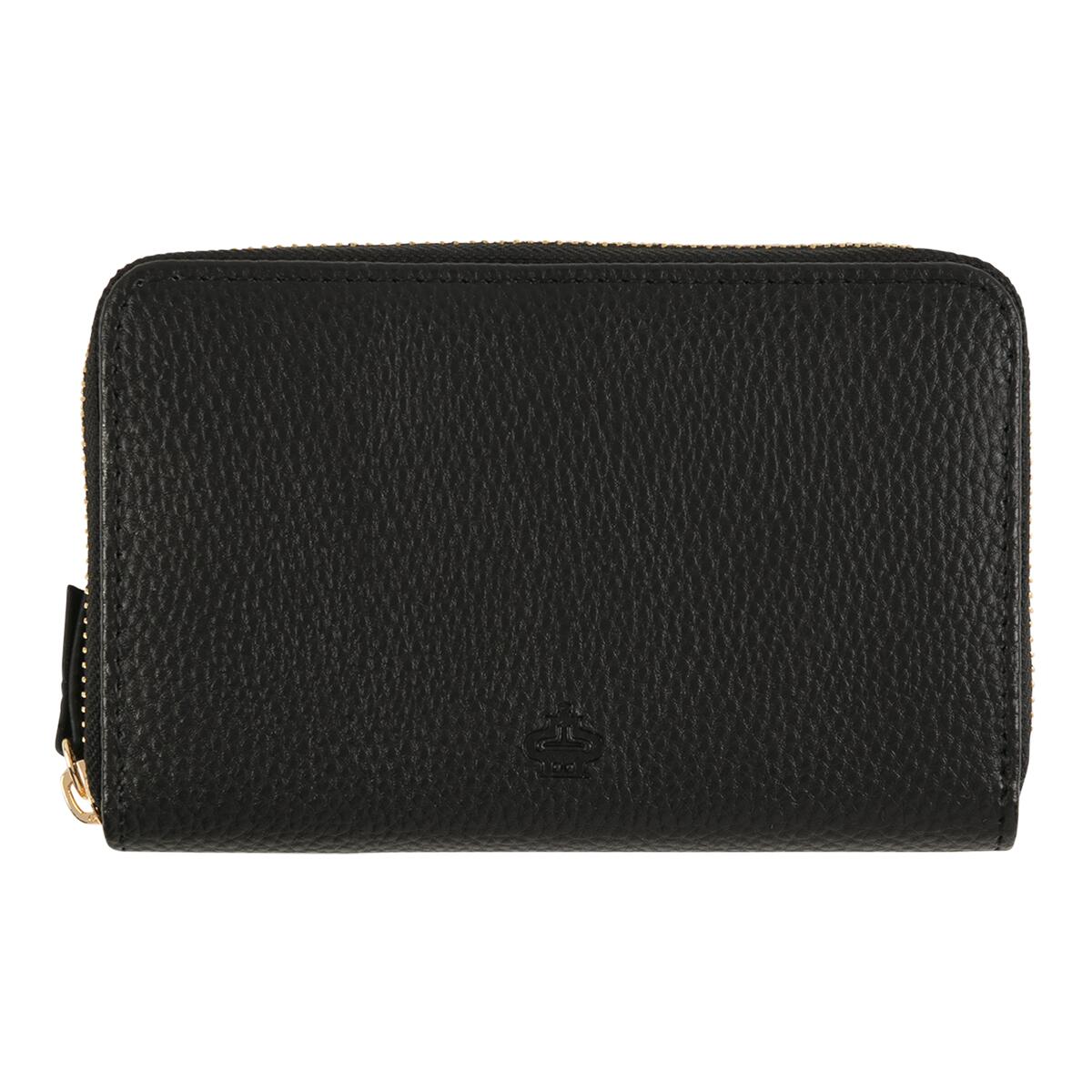Cartera estampada Negro 1