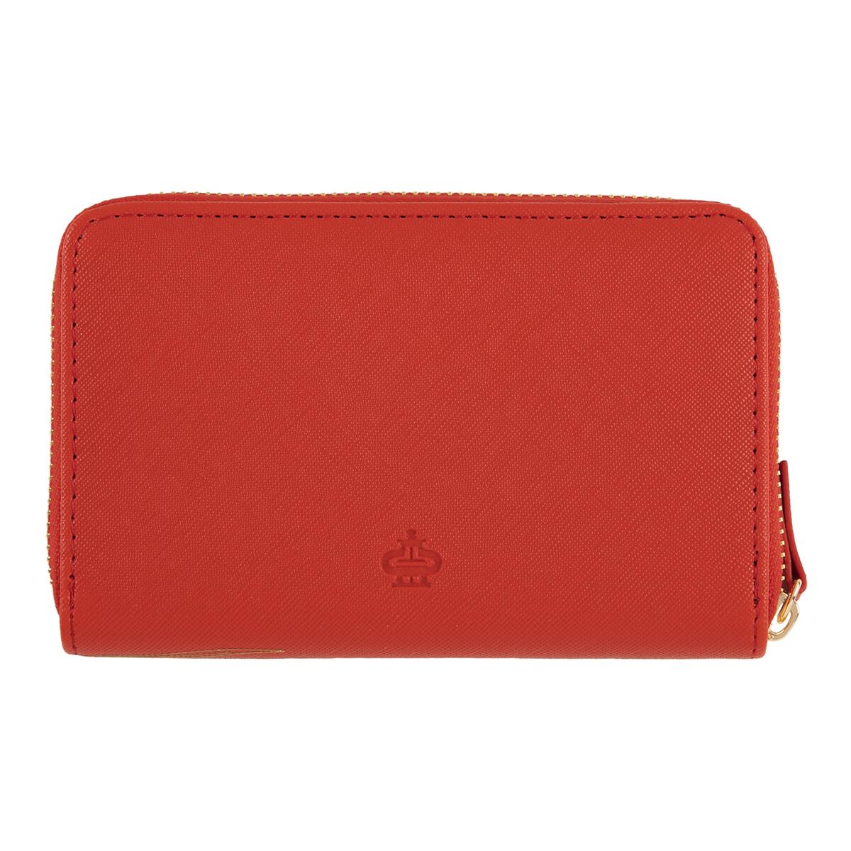 Cartera estampada Hoja roja 3