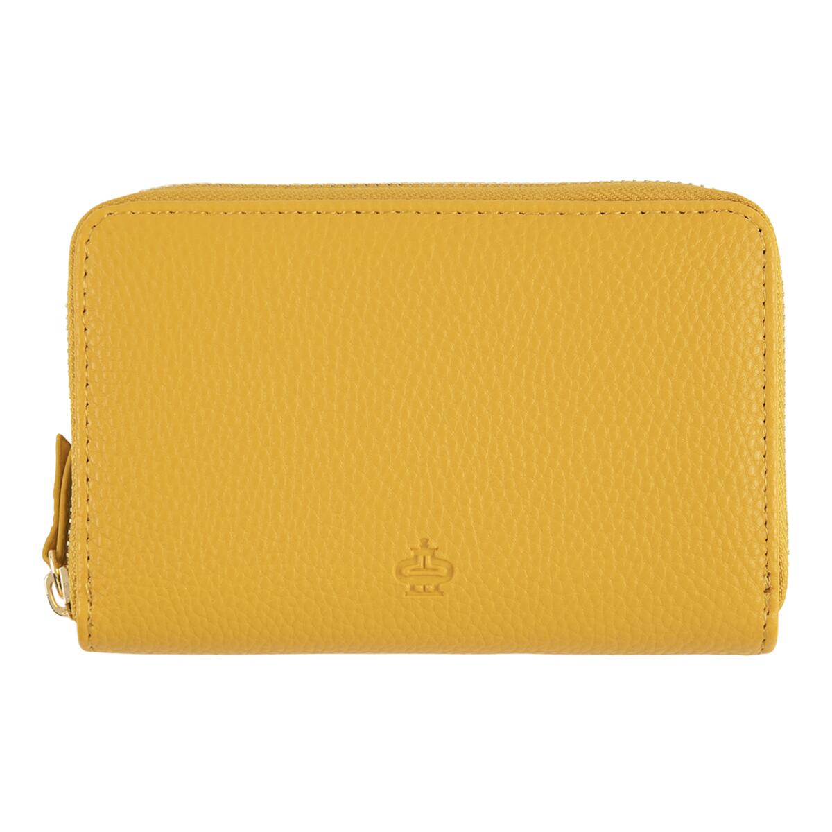 Cartera estampada Amarillo mostaza 1