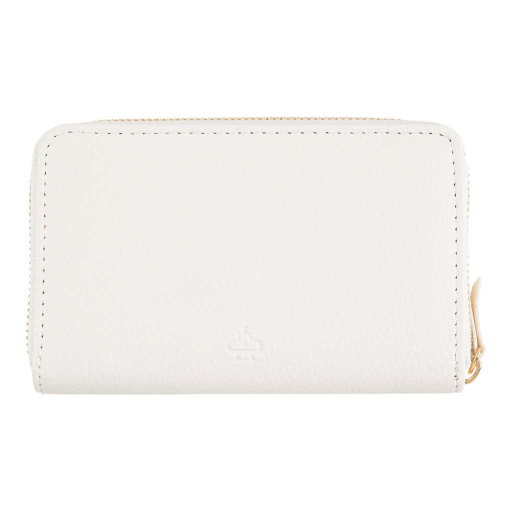 Cartera estampada Corazón marfil 3