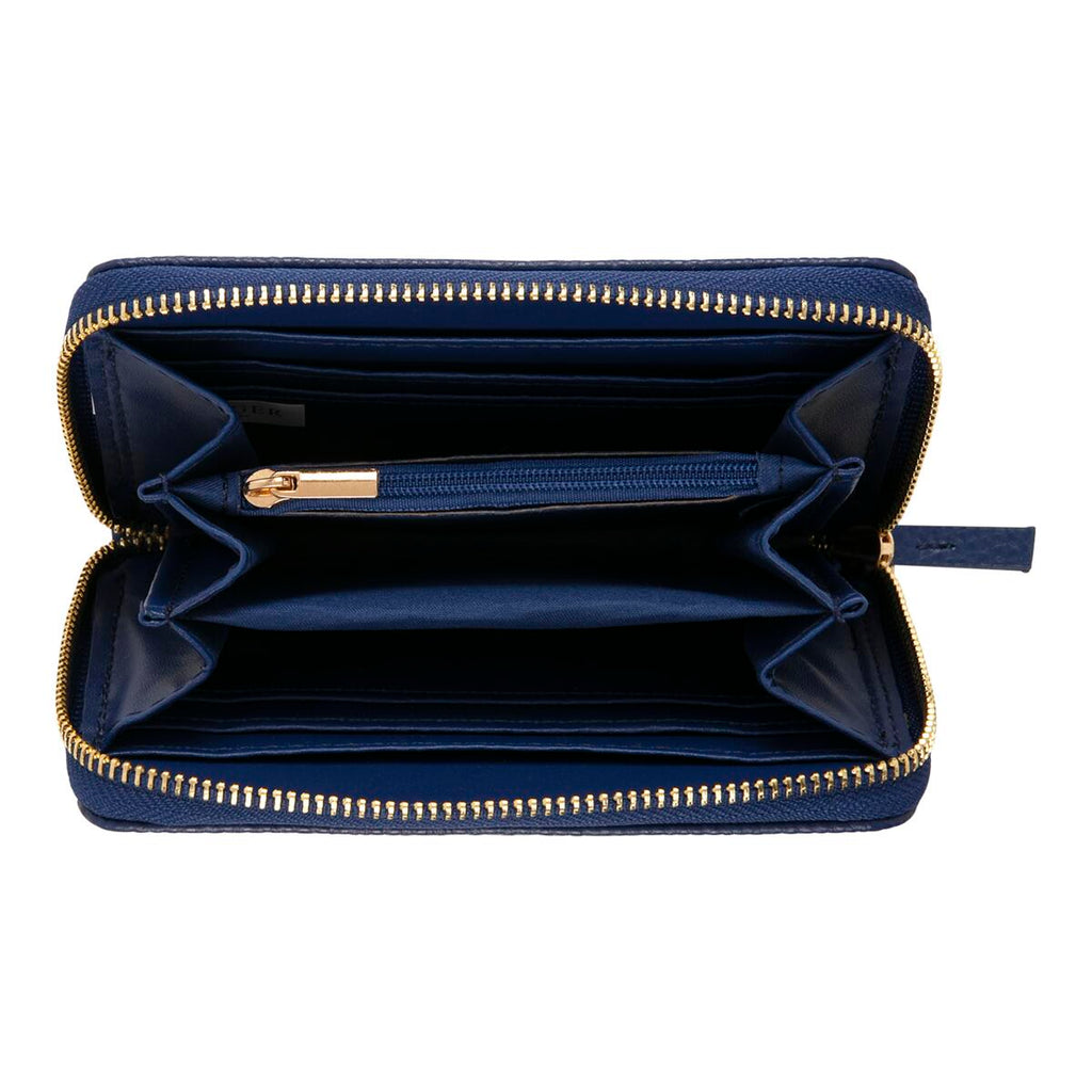 Cartera estampada Gráfico azul marino 2