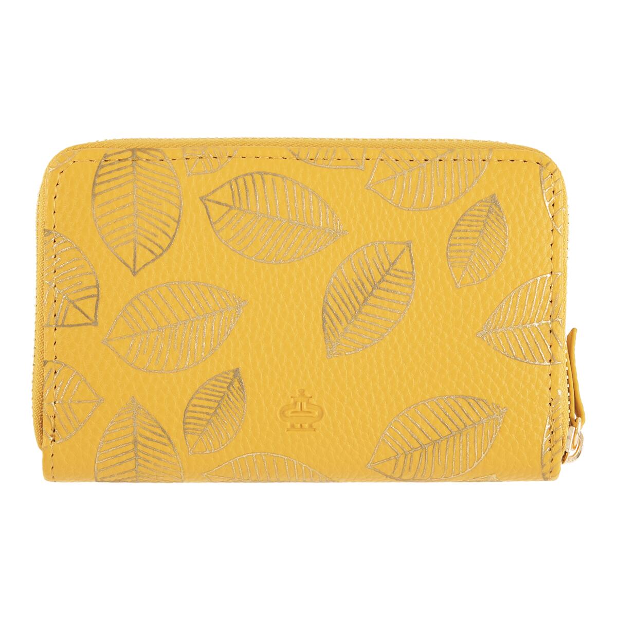 Cartera estampada Hojas de mostaza 3