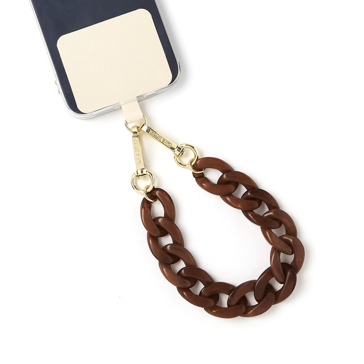 Adaptador de correa para teléfono Beige 3