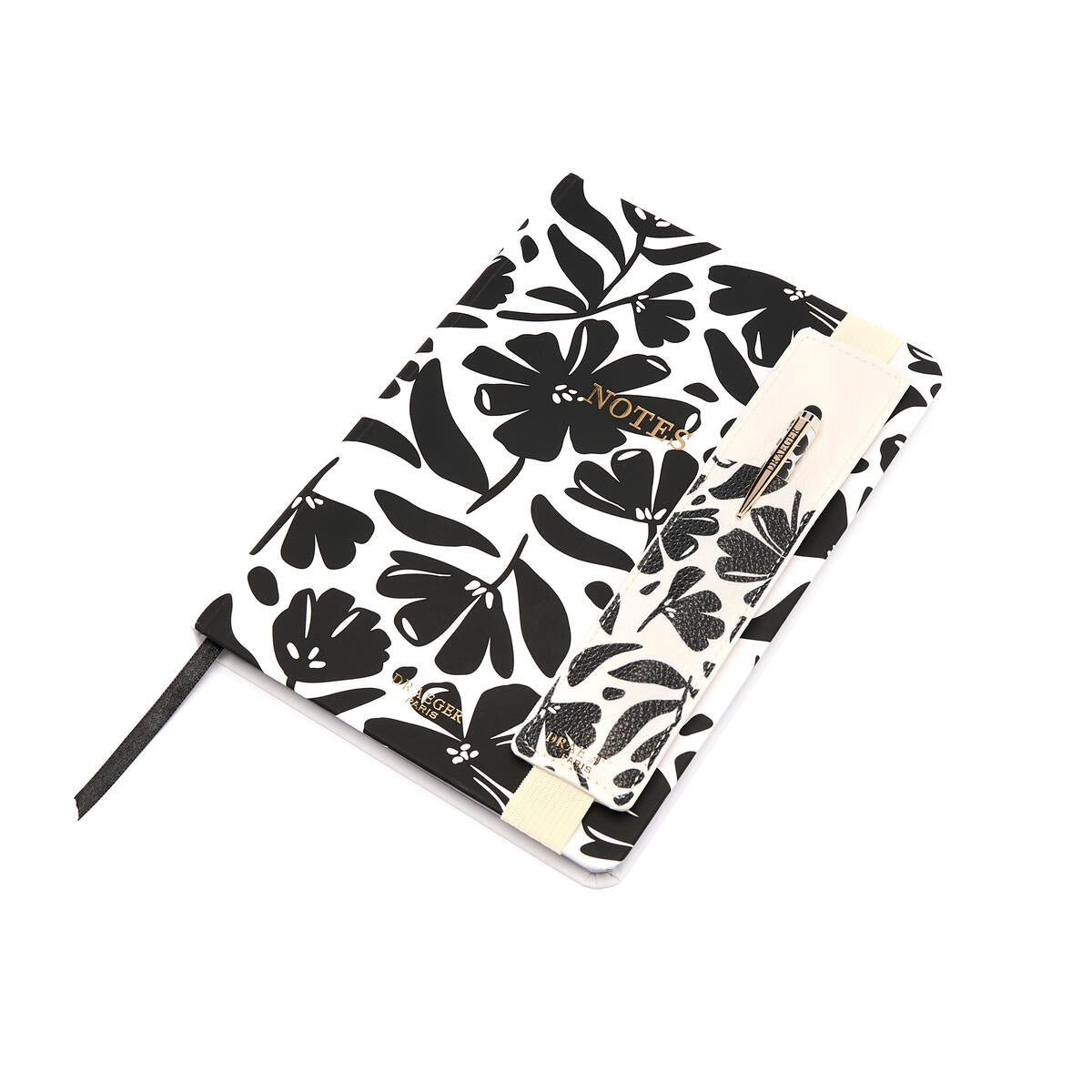 Bolígrafo táctil Office Chic Flores negras 3