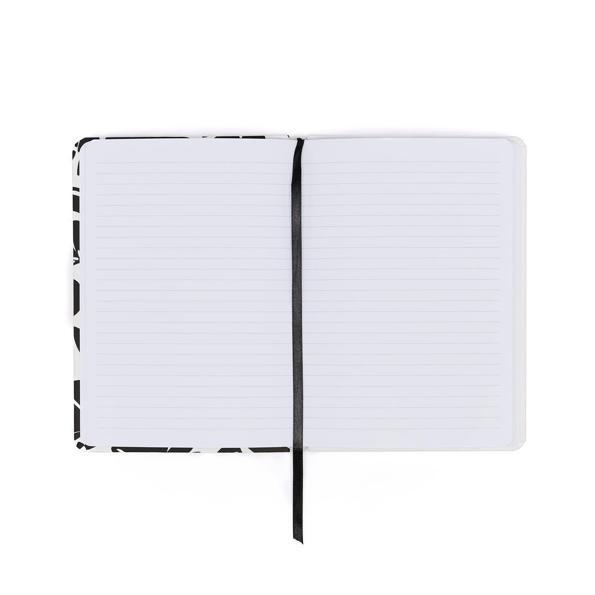 Cuaderno A5 Office Chic Flores negras 2