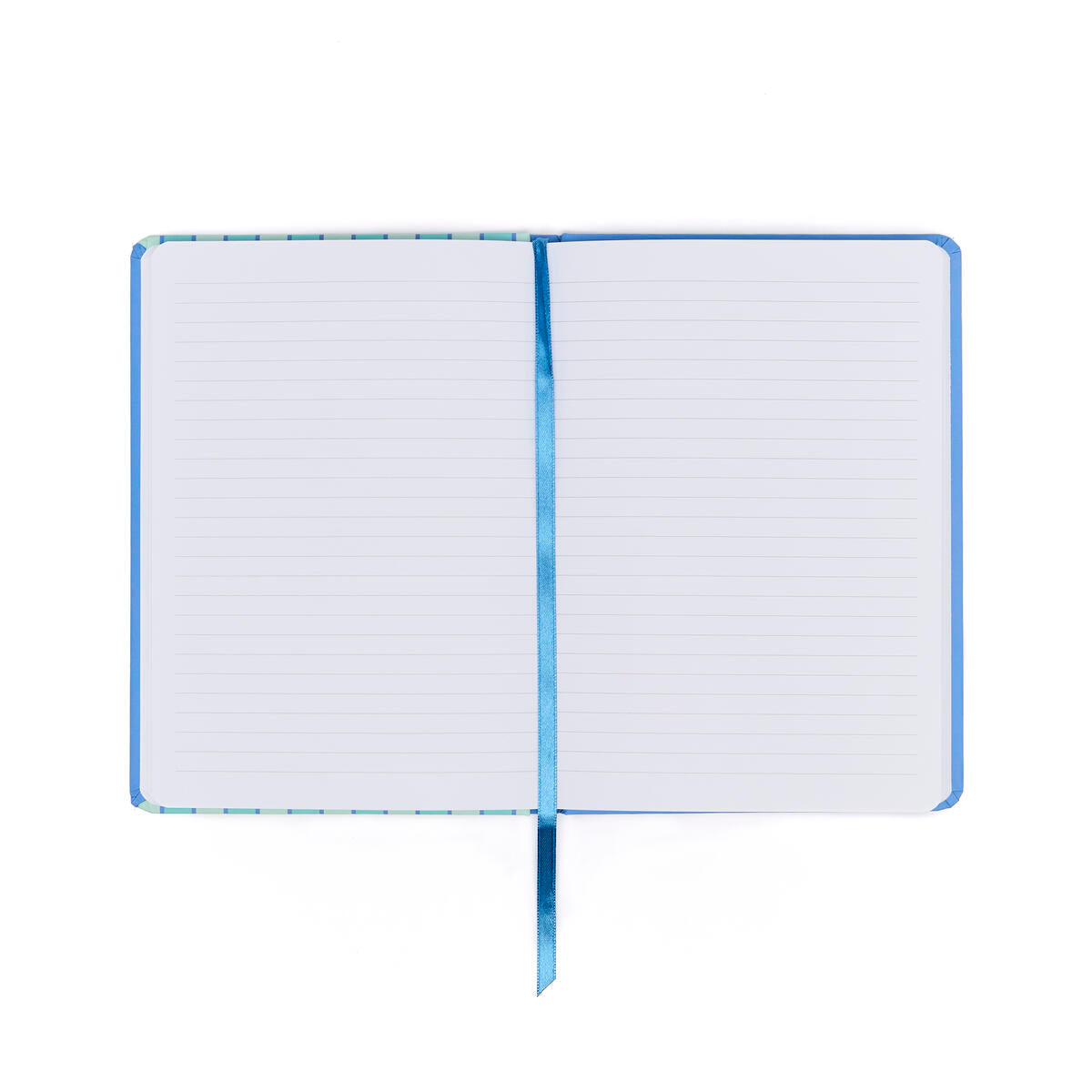 Cuaderno A5 Office Chic Rayas turquesas 2