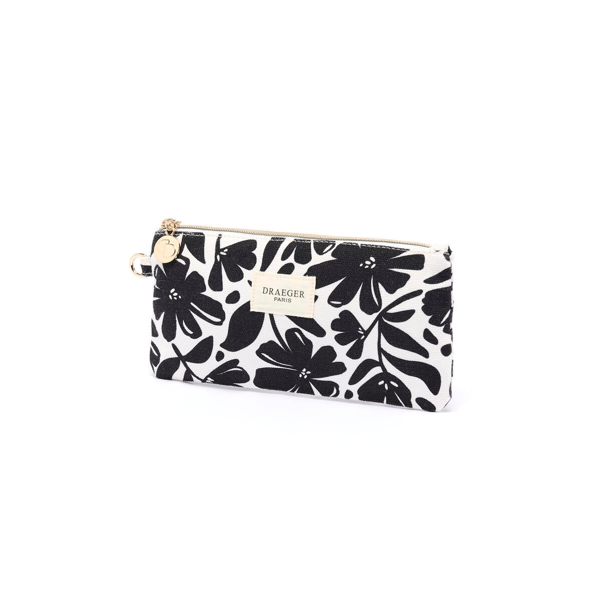 Estuche de algodón Office Chic Flores negras 2