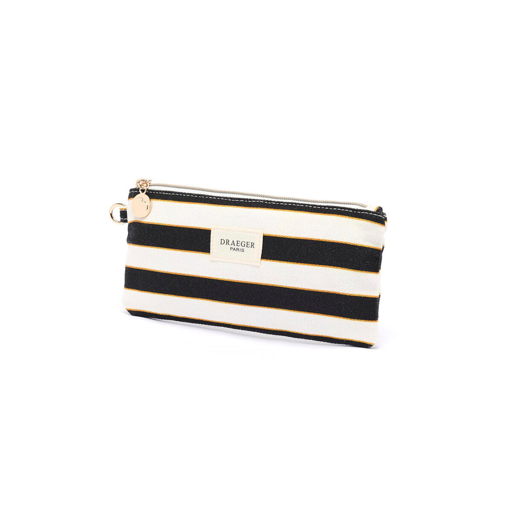 Estuche de algodón Office Chic Rayas negras 2