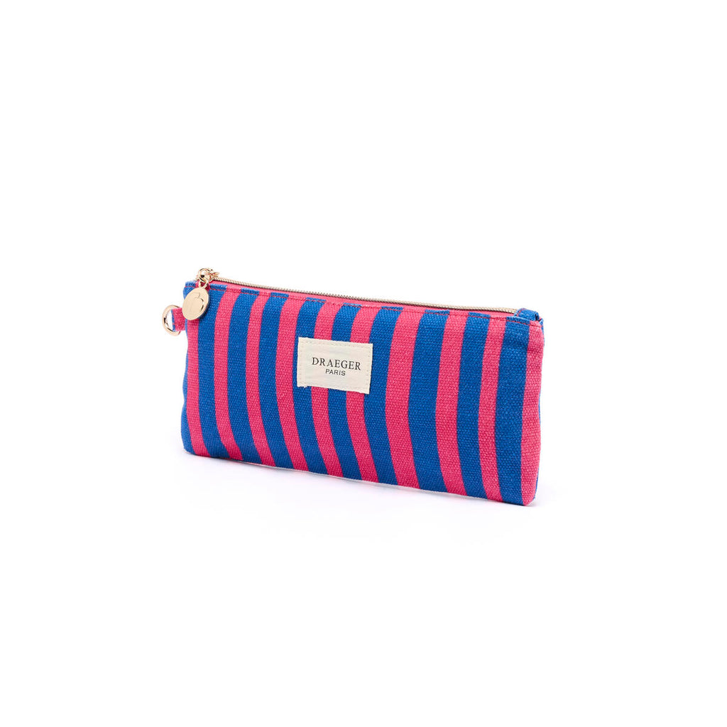 Estuche de algodón Office Chic Azul y rojo 2