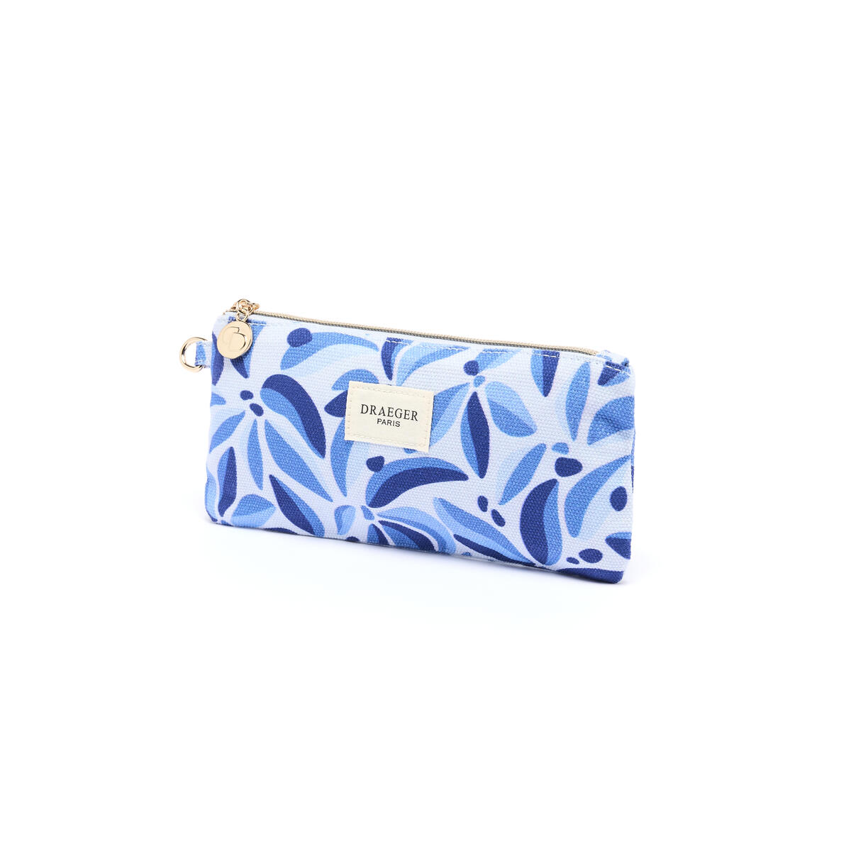 Estuche de algodón Office Chic Flores azules 2