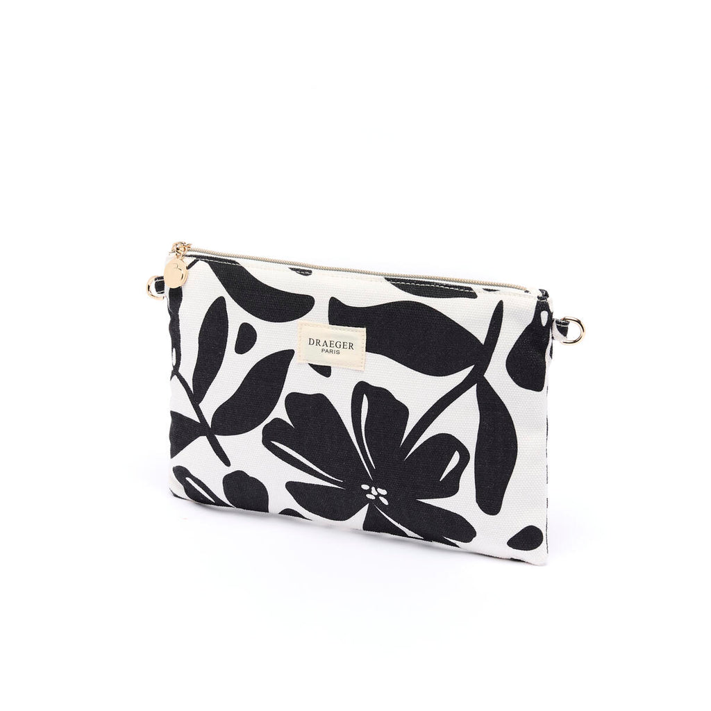Estuche Office Chic Flores negras 2
