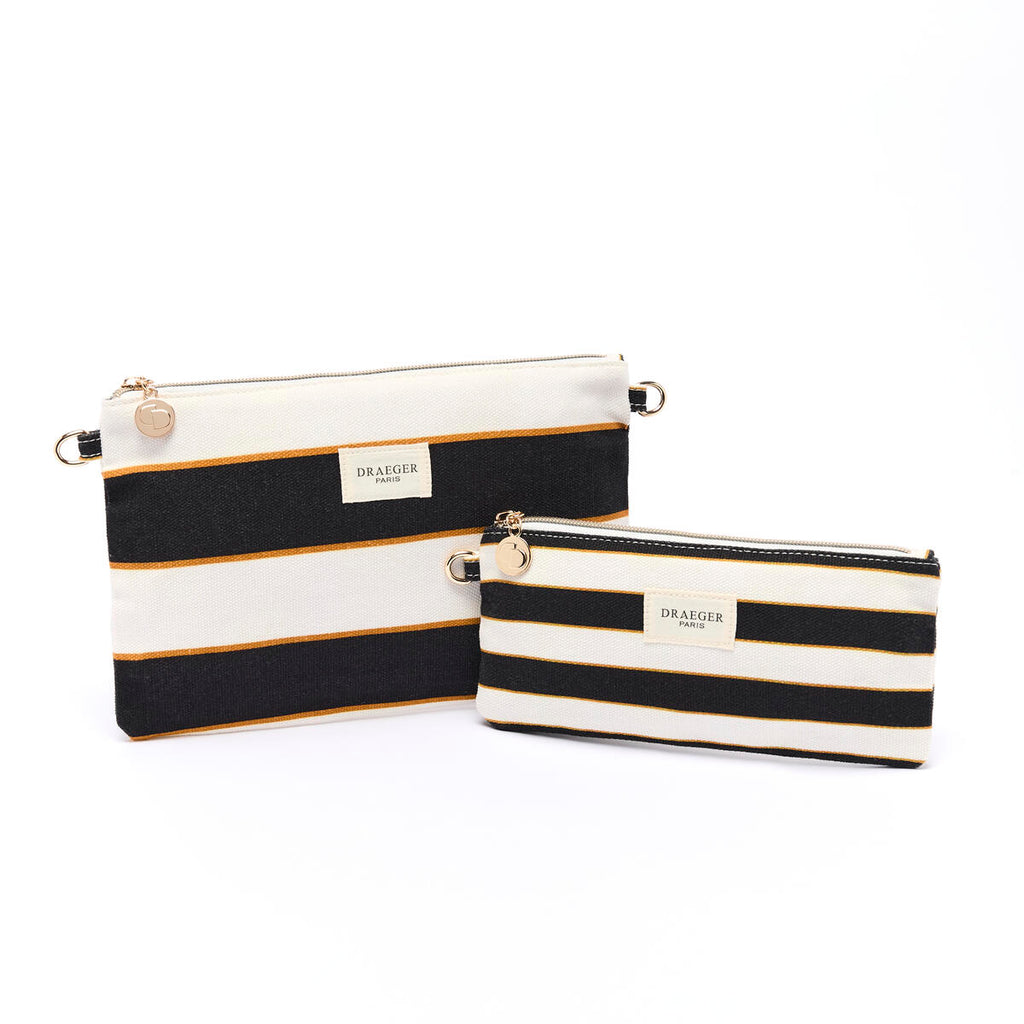 Estuche Office Chic Rayas negras 3