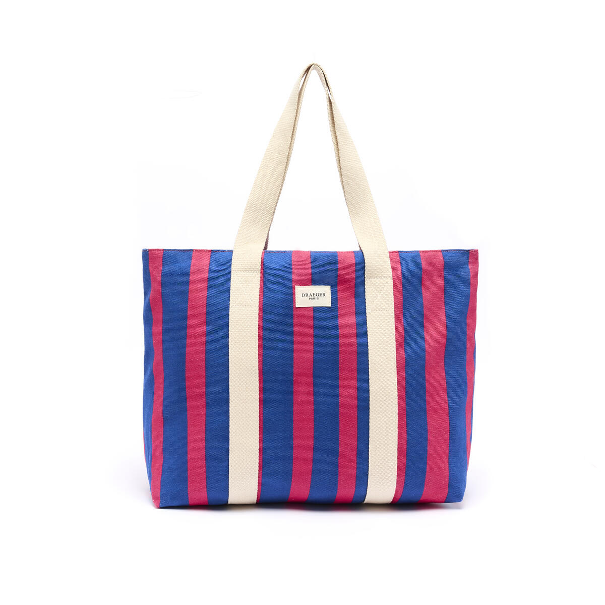 Tote Bag Office Chic Azul y rojo 1