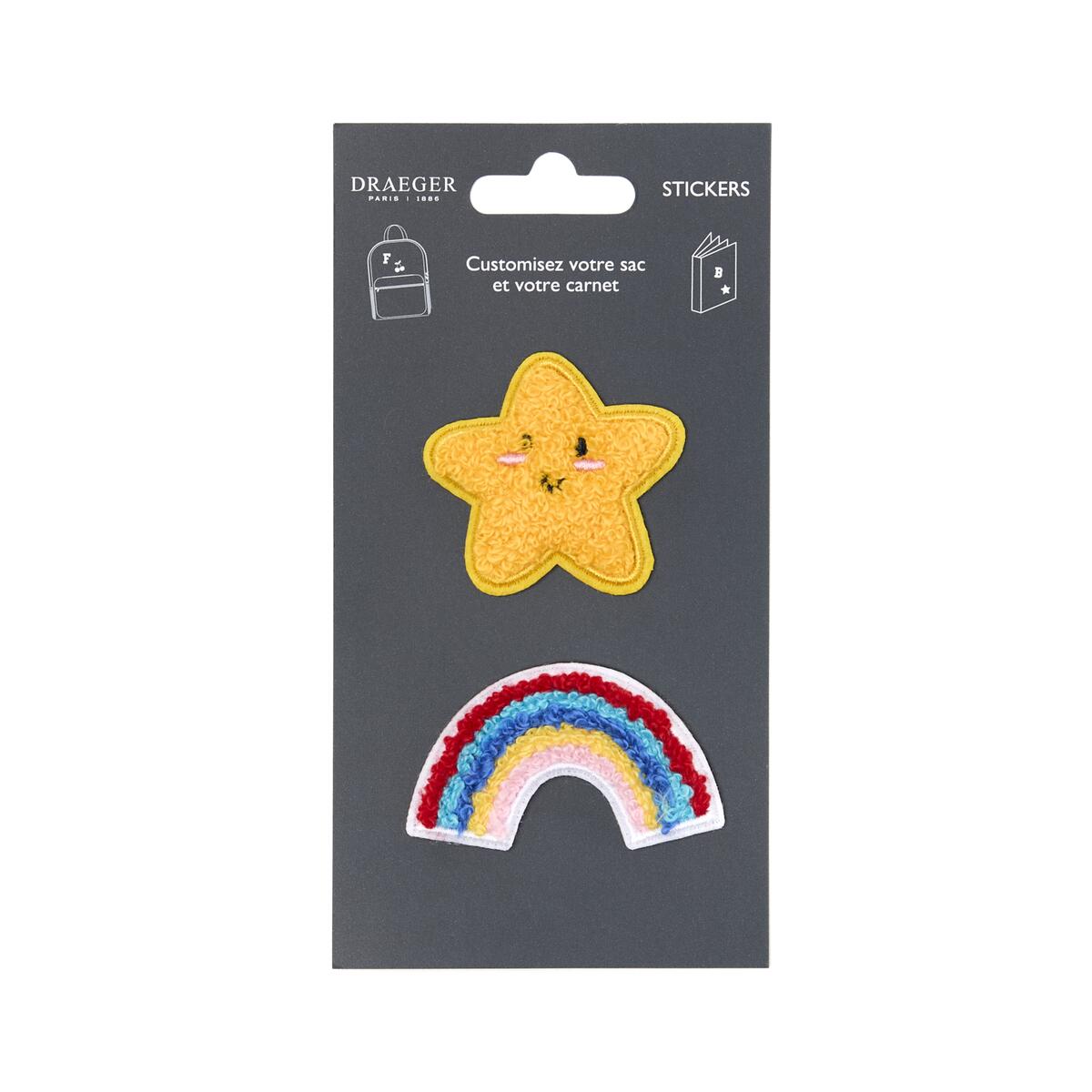 Parches Stickers Bordados - Varios Estilos Arcoíris 1