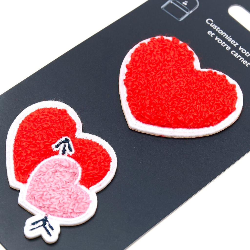 Parches Stickers Bordados - Varios Estilos Rojo 2