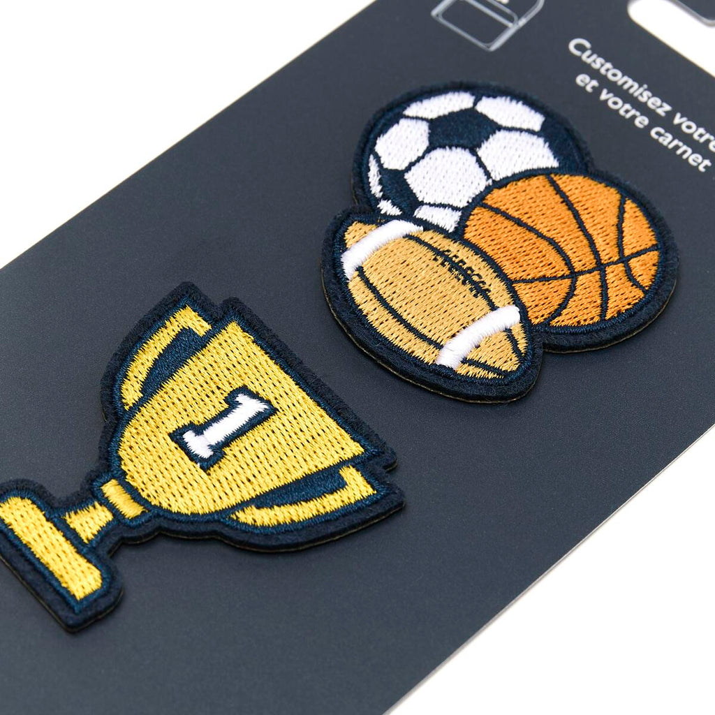 Parches Stickers Bordados - Varios Estilos Amarillo 2