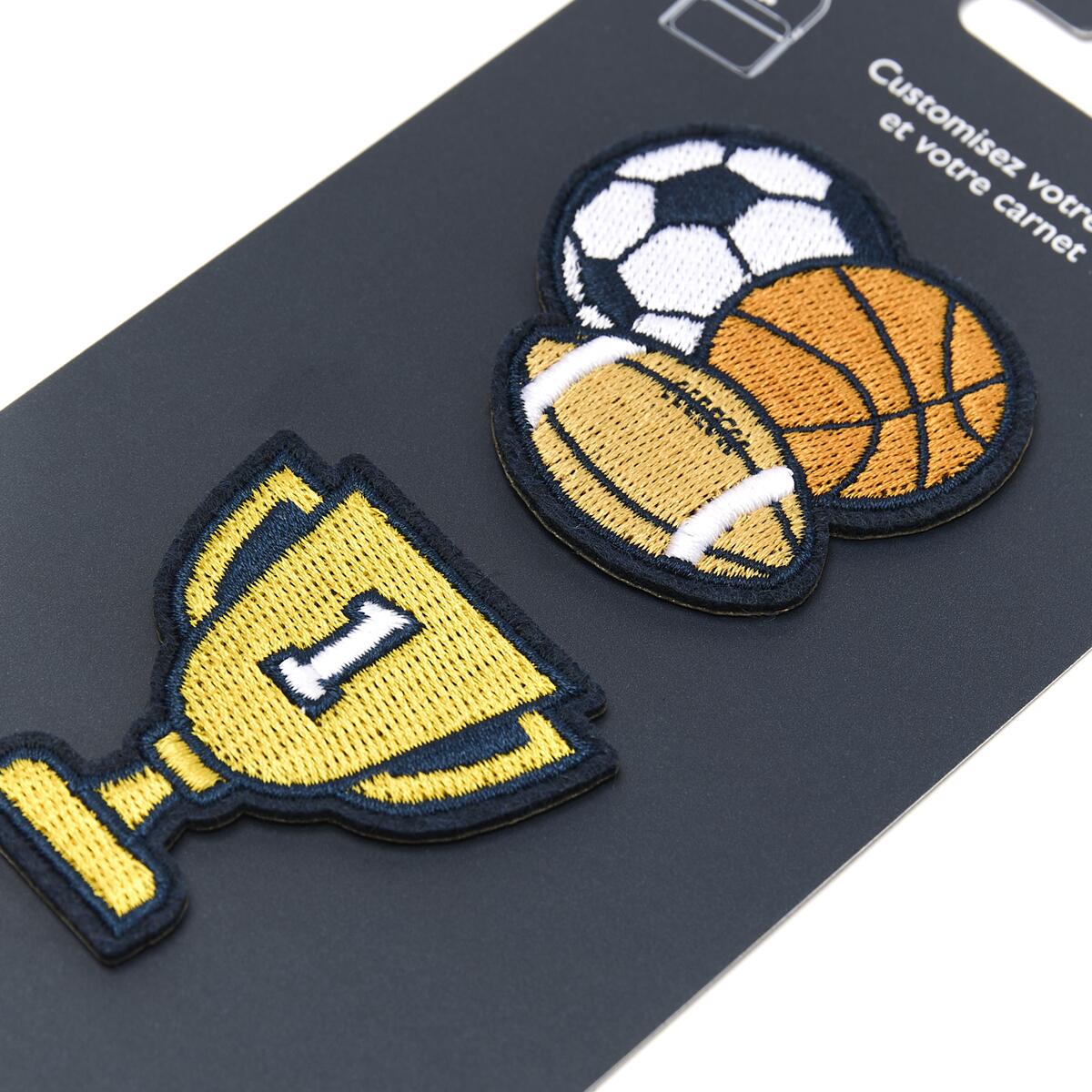 Parches Stickers Bordados - Varios Estilos Amarillo 2