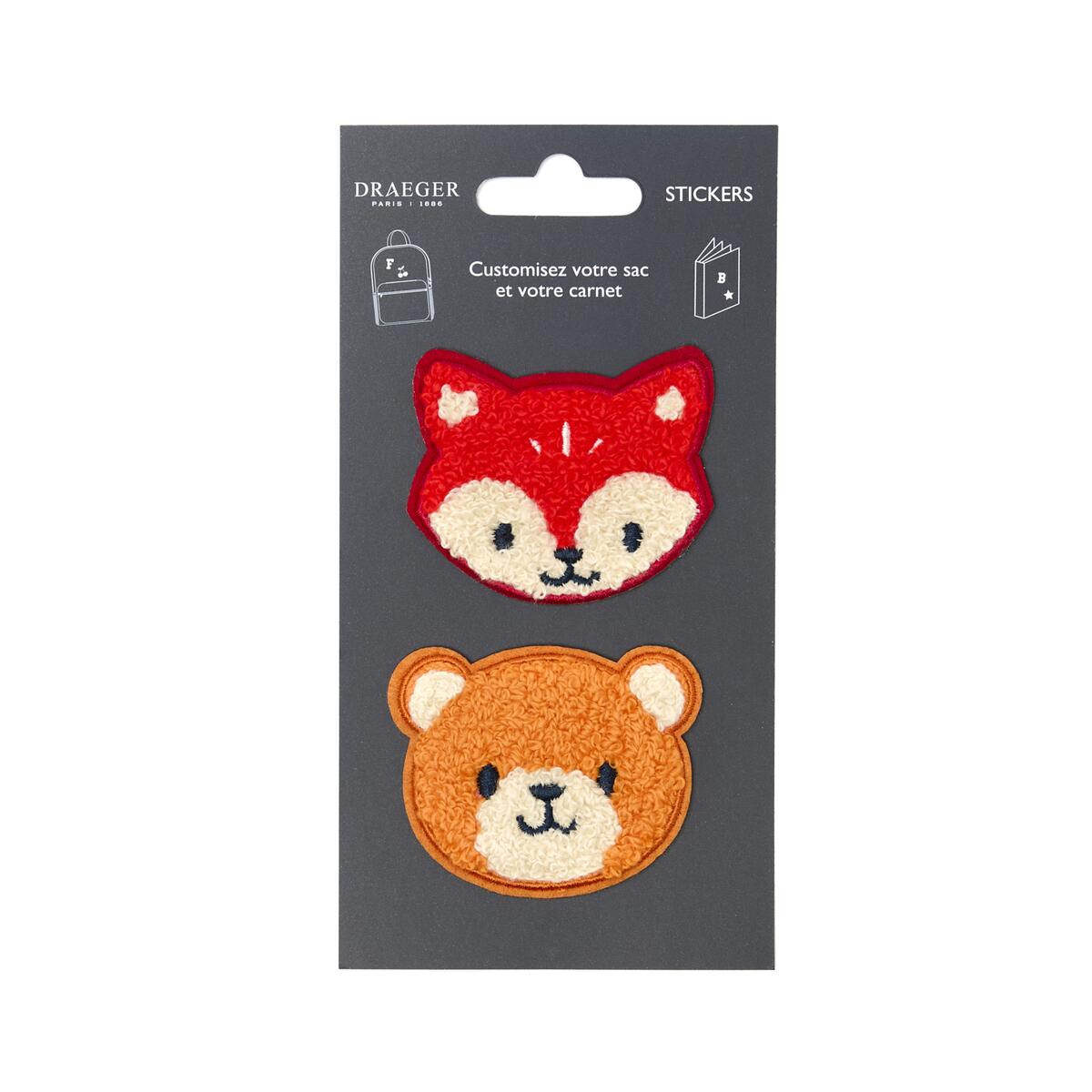 Parches Stickers Bordados - Varios Estilos Naranja 1