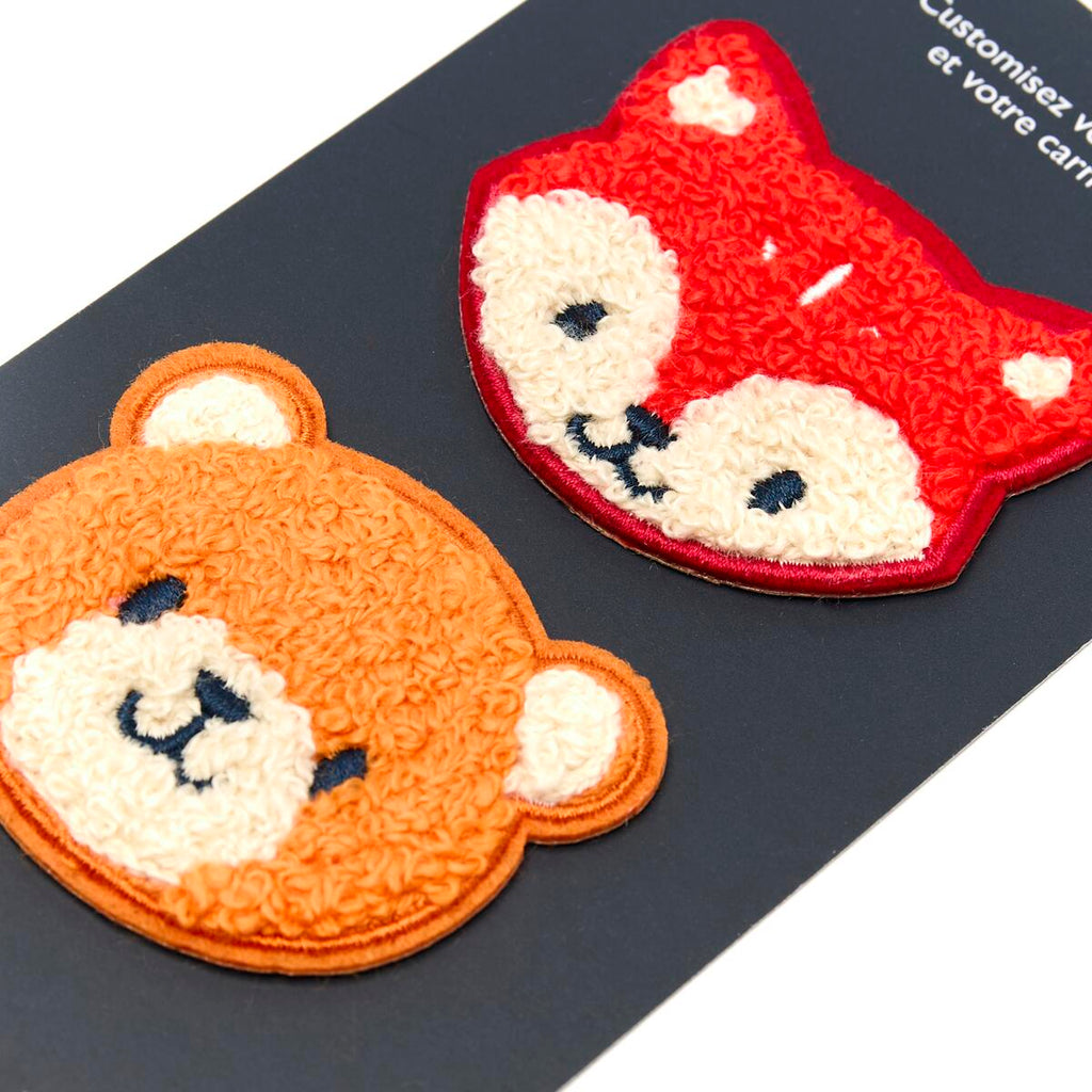 Parches Stickers Bordados - Varios Estilos Naranja 2