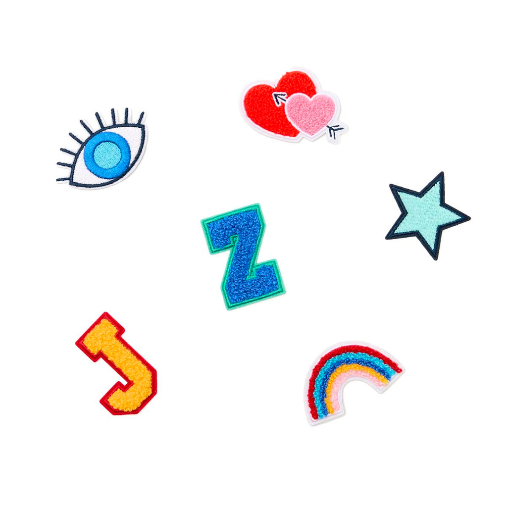 Parches Stickers Bordados - Varios Estilos Rayas turquesa 4