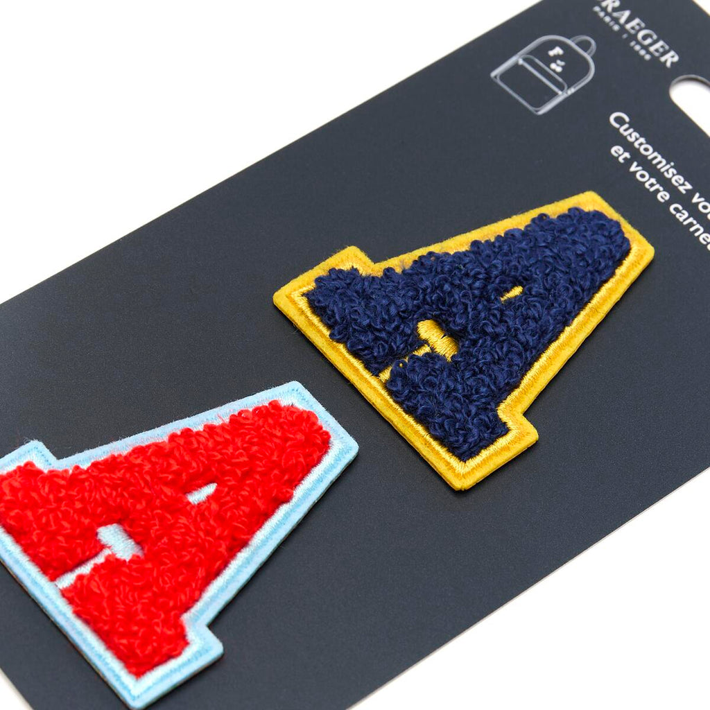 Parches de Letras Bordadas Personalizados A 2