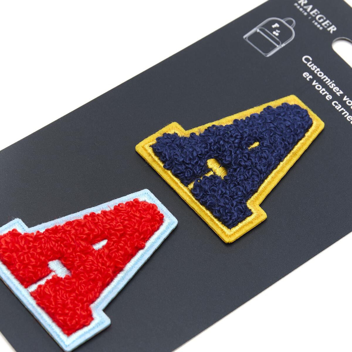 Parches de Letras Bordadas Personalizados A 2