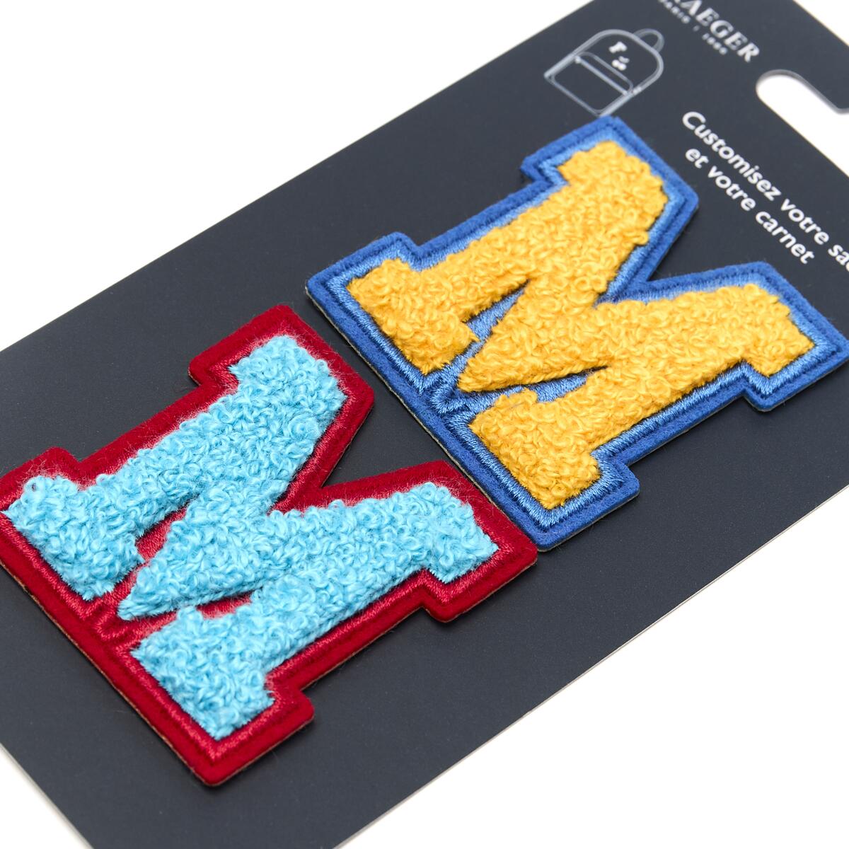 Parches de Letras Bordadas Personalizados M 2