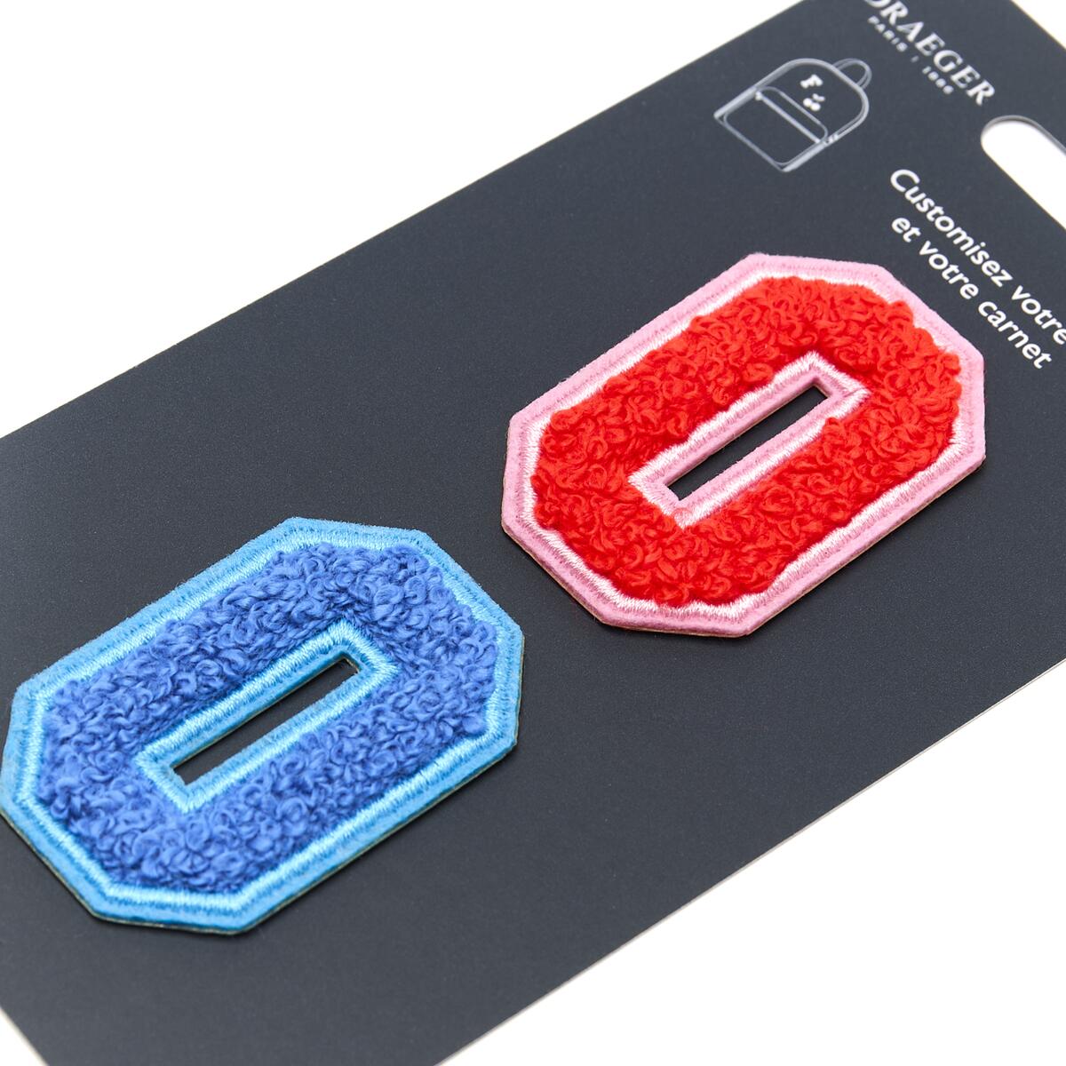 Parches de Letras Bordadas Personalizados O 2
