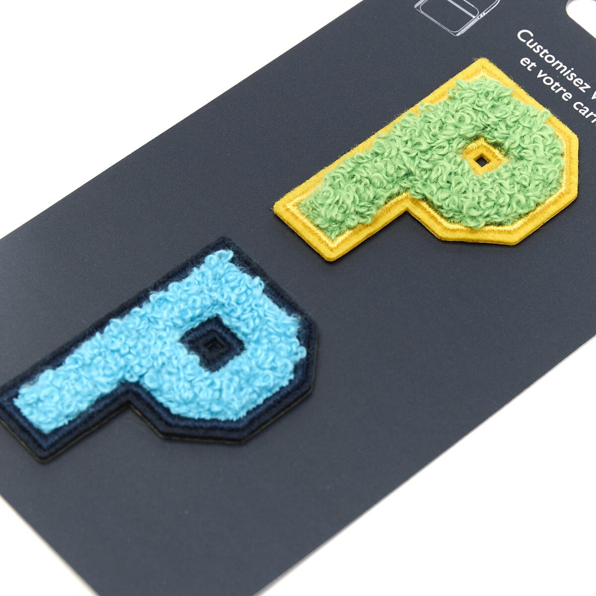 Parches de Letras Bordadas Personalizados P 2