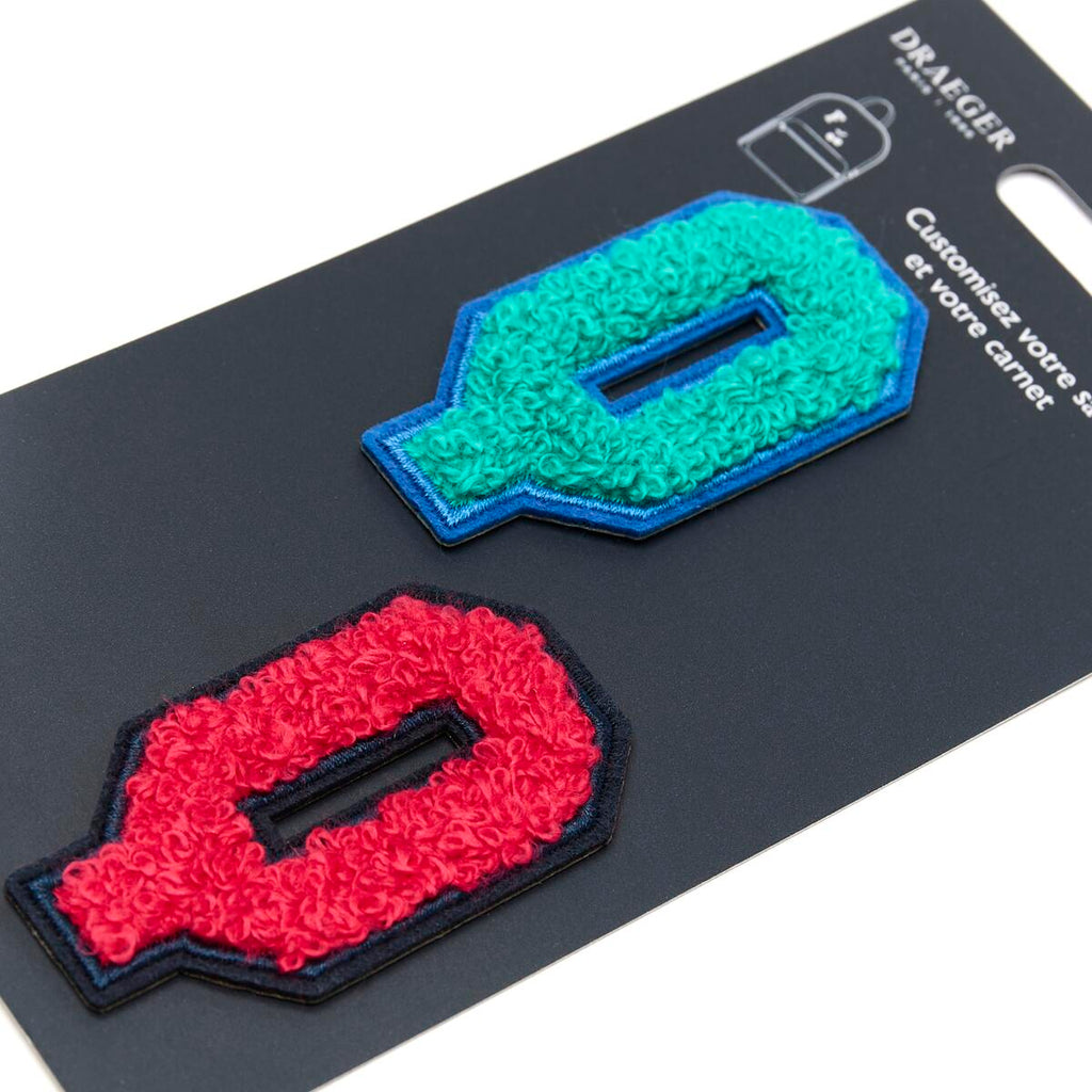 Parches de Letras Bordadas Personalizados Q 2