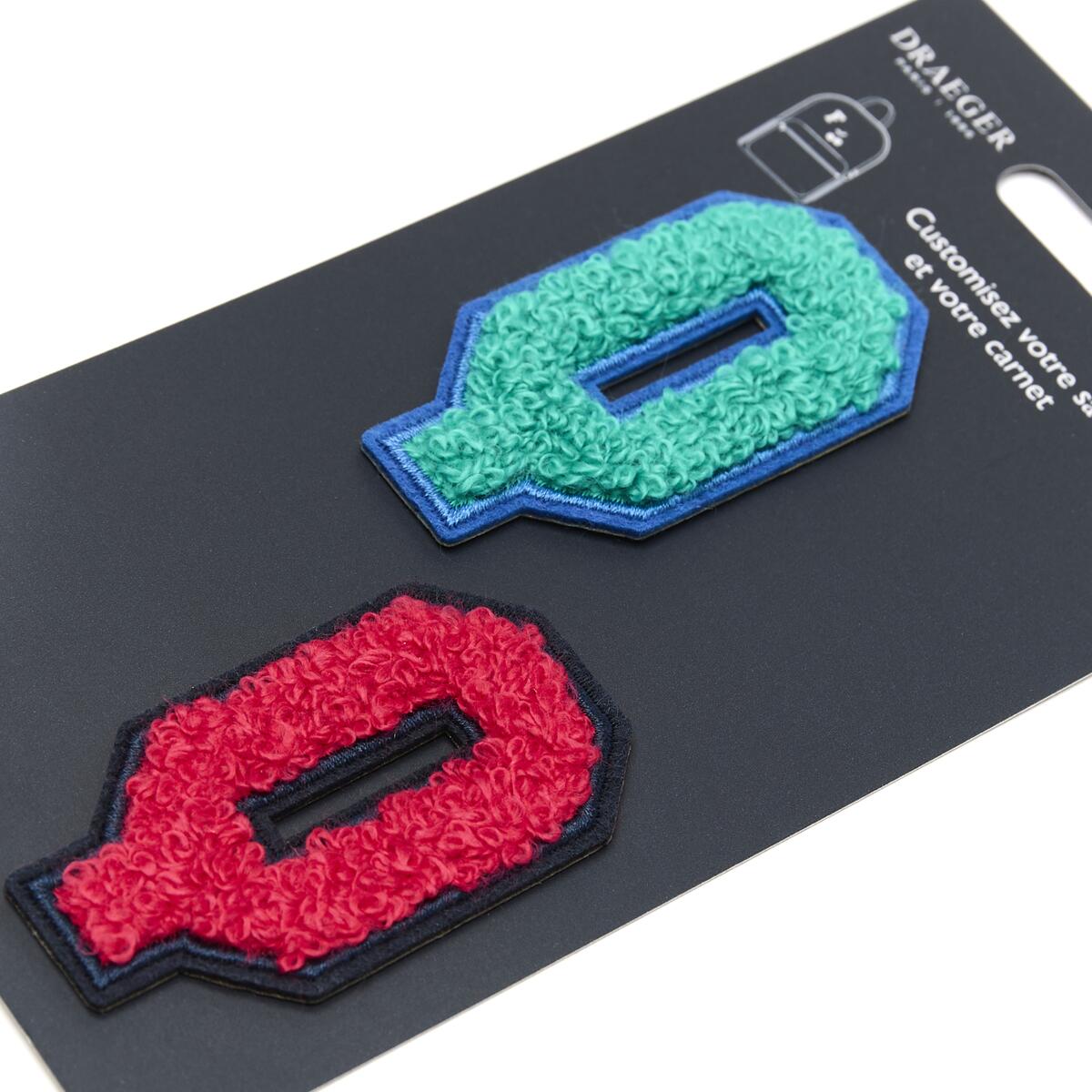Parches de Letras Bordadas Personalizados Q 2