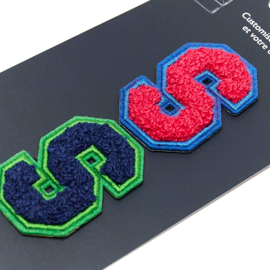Parches de Letras Bordadas Personalizados S 2
