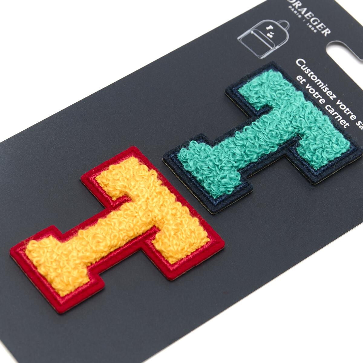 Parches de Letras Bordadas Personalizados T 2