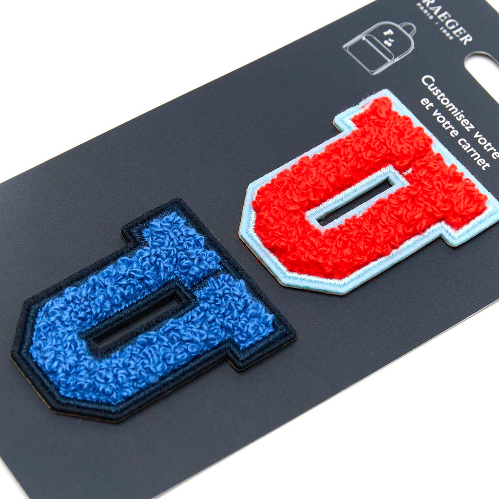 Parches de Letras Bordadas Personalizados U 2