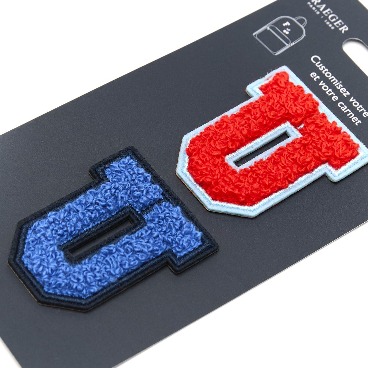 Parches de Letras Bordadas Personalizados U 2