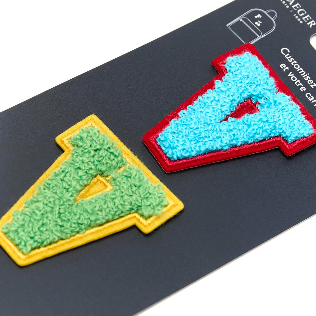 Parches de Letras Bordadas Personalizados V 2
