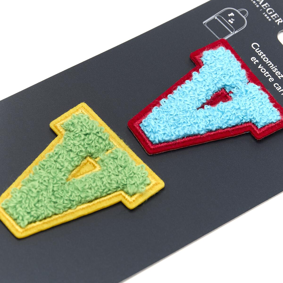Parches de Letras Bordadas Personalizados V 2