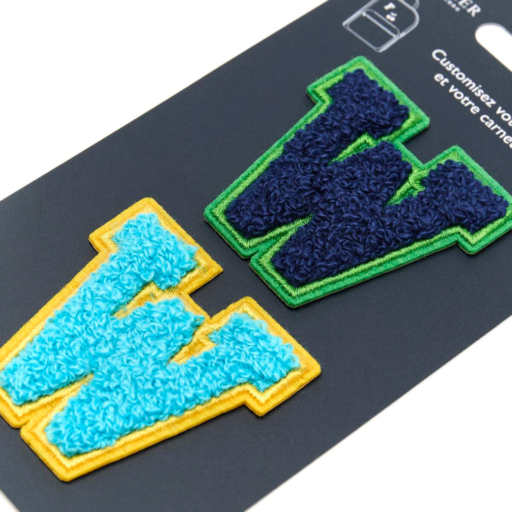 Parches de Letras Bordadas Personalizados W 2