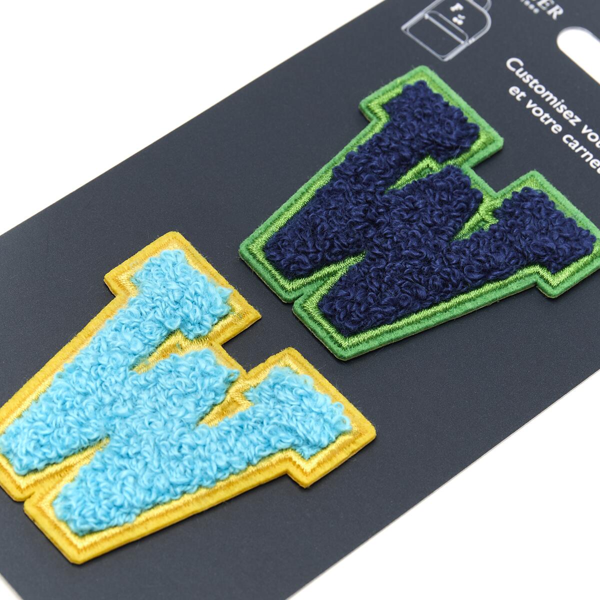 Parches de Letras Bordadas Personalizados W 2
