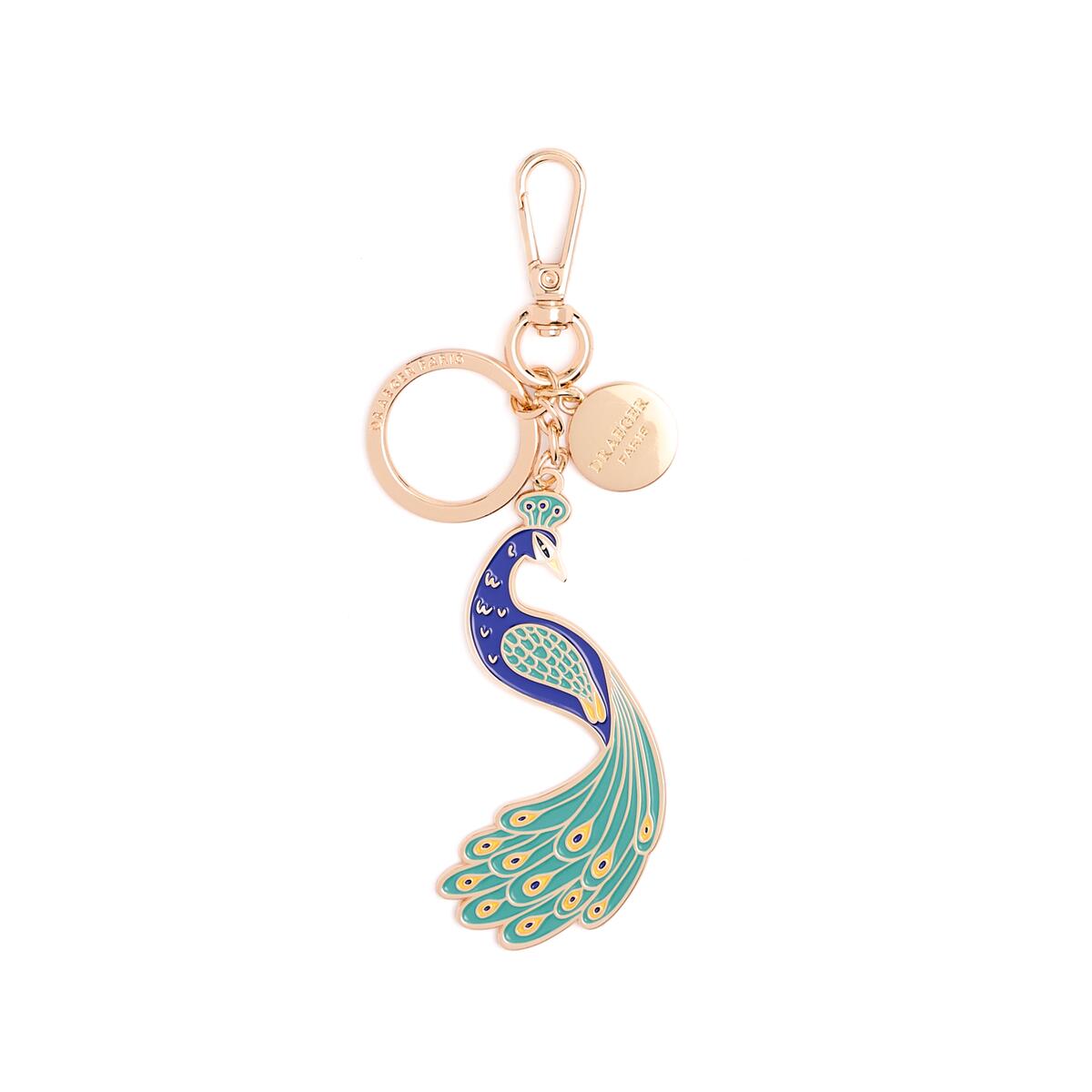 Charms Dorados Pavo Real 1