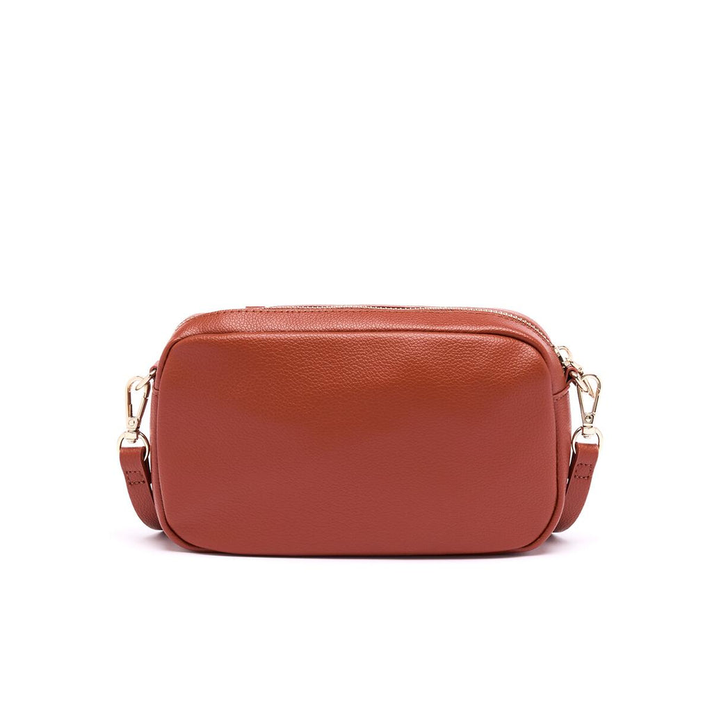 Estuche Bandolera Pequeño Coñac 3