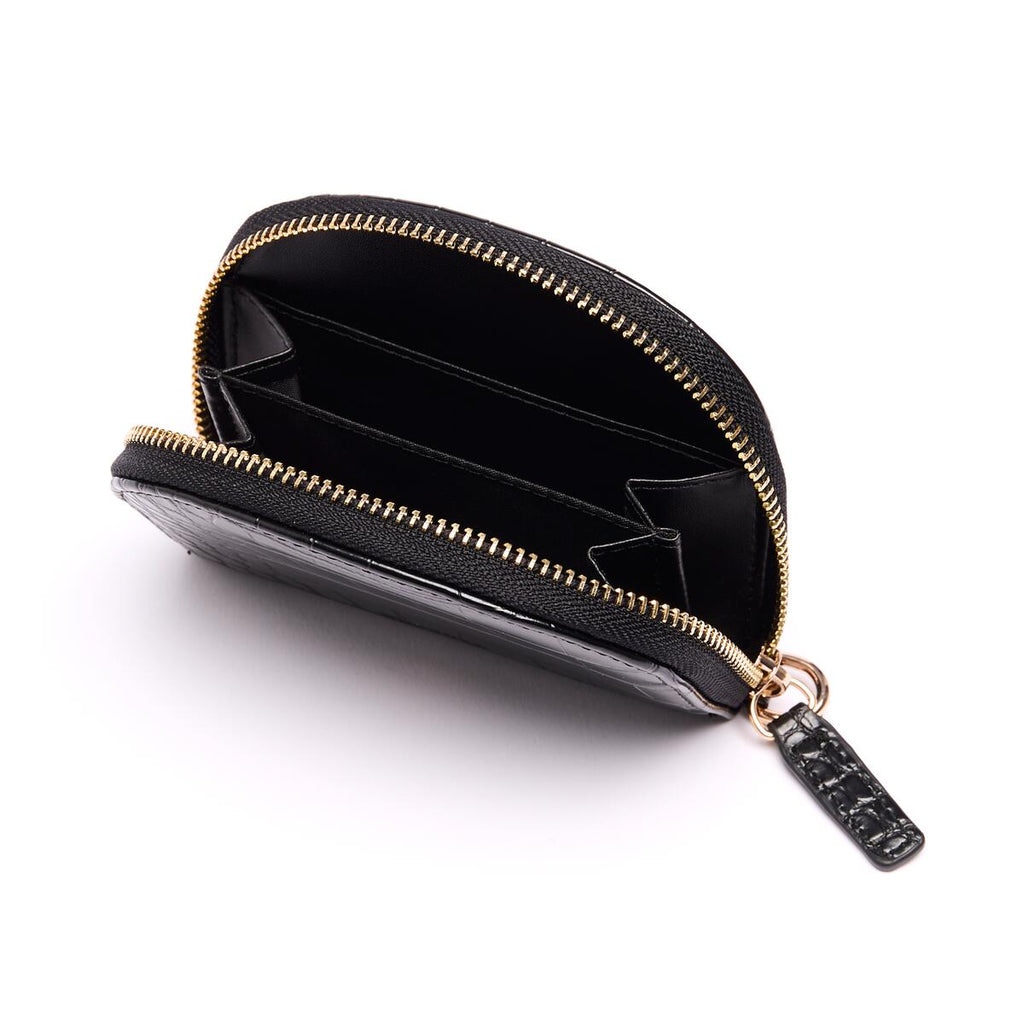 Monedero Cocodrilo Negro 3