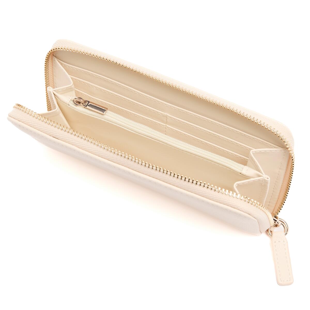 Cartera Grande Marfil 3