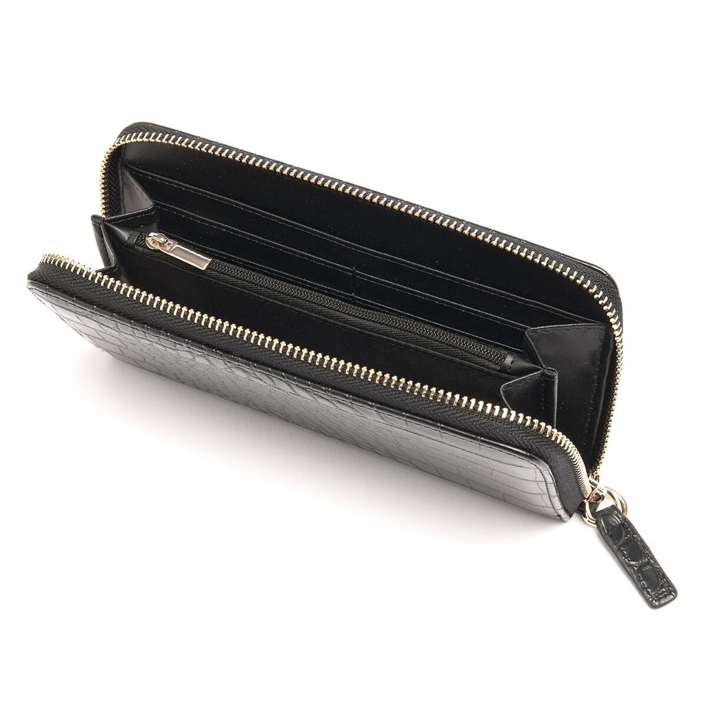 Cartera Grande Cocodrilo Negro 3