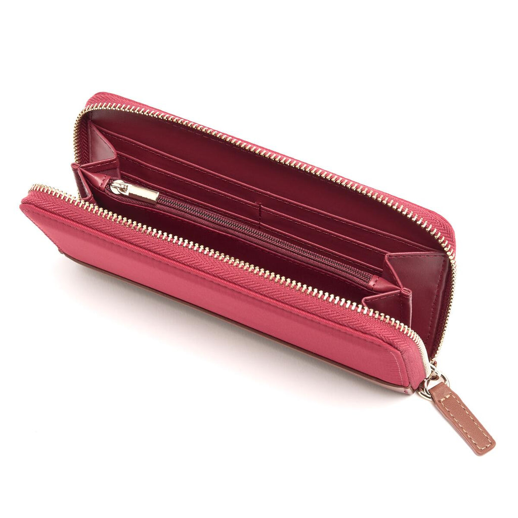 Cartera Grande de Lona Cereza 3
