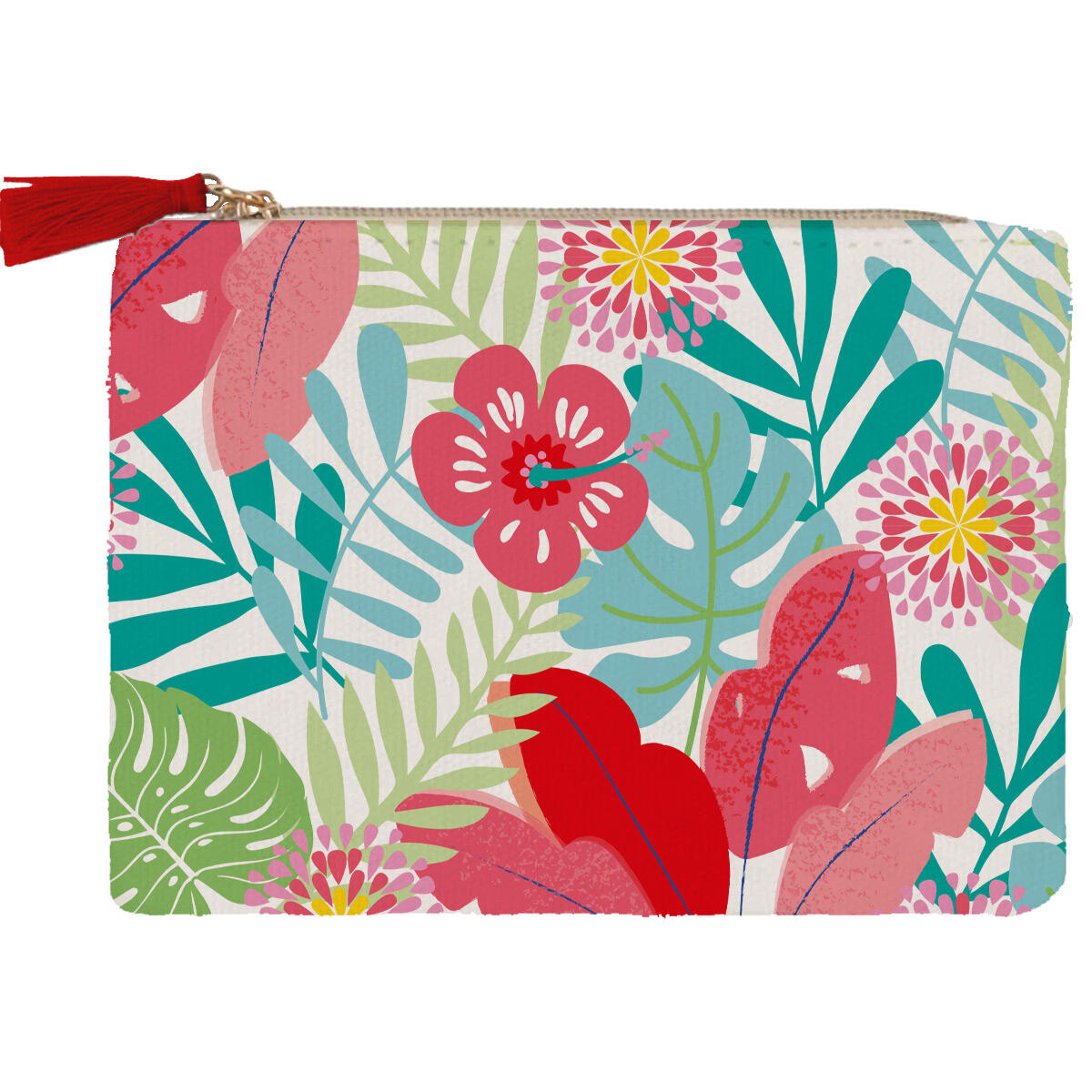 Monedero Family Pop FLORES TROPICAL 1