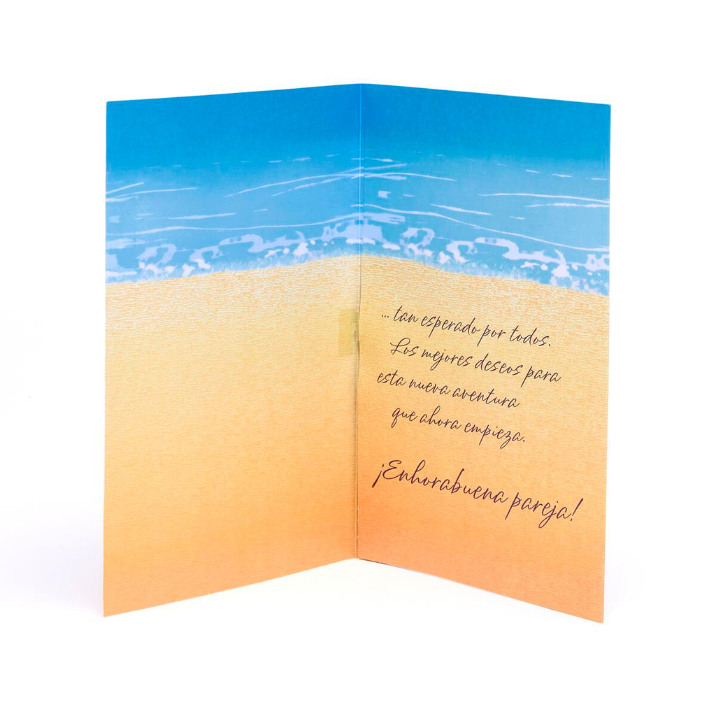 Tarjeta Musical de Boda Ha Llegado el Momento 2